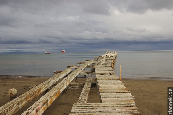 Steg in Punta Arenas