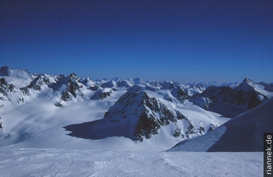  Blick von der Pinge d’Arolla Blick von der Pinge d’Arolla