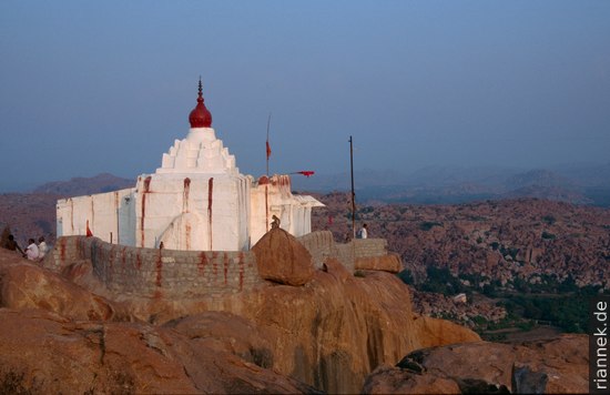Monkey Temple near Hampi