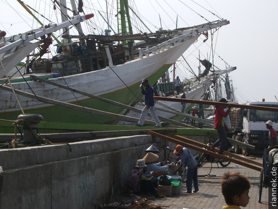 Habour in Jakarta