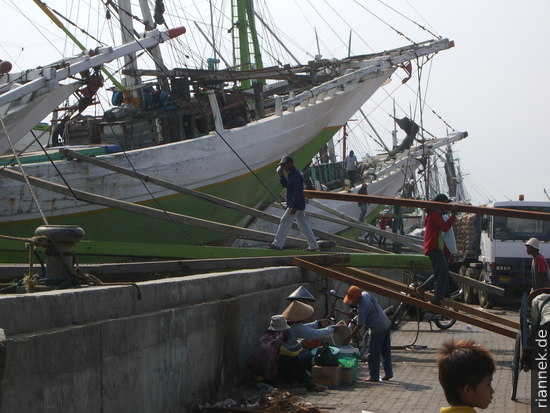 Hafen in Jakarta