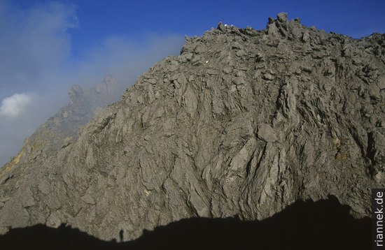 Lava dome of Merapi