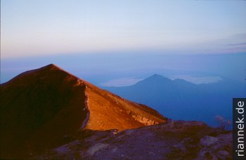 Batur from Gunung Agung