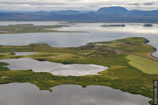 Pseudokrater am Myvatn