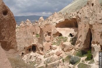 Cave monastery in Zelve