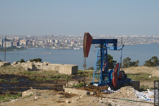 Oil pump in Baku