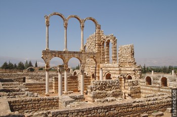 Frühislamische Ruinen von Aanjar