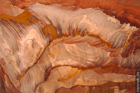 Redoxfronten im Sandstein