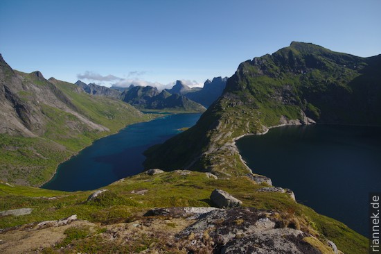 Ascent to Hermansdalstind