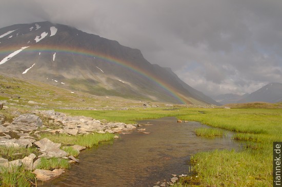 Rainbow in Sarek