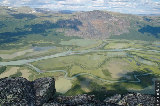 Delta in the Rapadalen with Skierffe