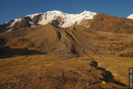 Illimani Base Camp