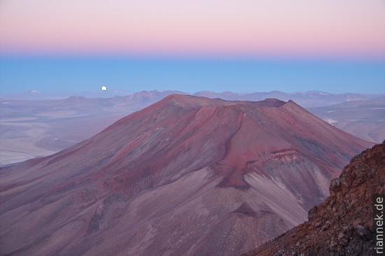 Volcano Juriques from Licancabur