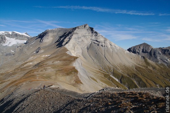 Glarus thrust on Piz Dolf