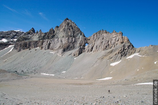 Tschingelhörner  with Martinsloch and Glarus thrust