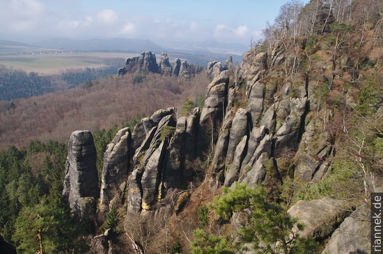 Am Gratweg der Schrammsteine