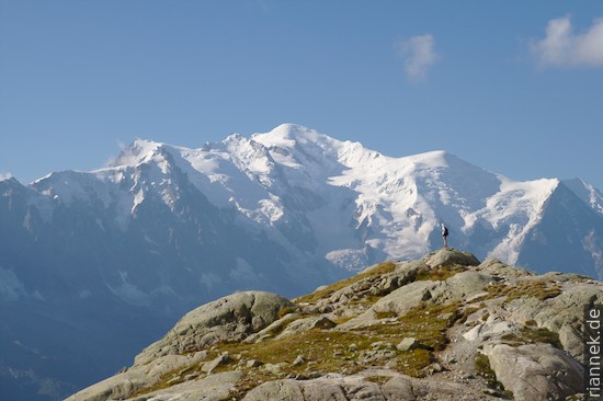 Mont Blanc von Lac Blanc
