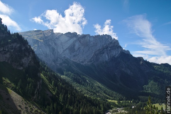 North face of L’Argentine