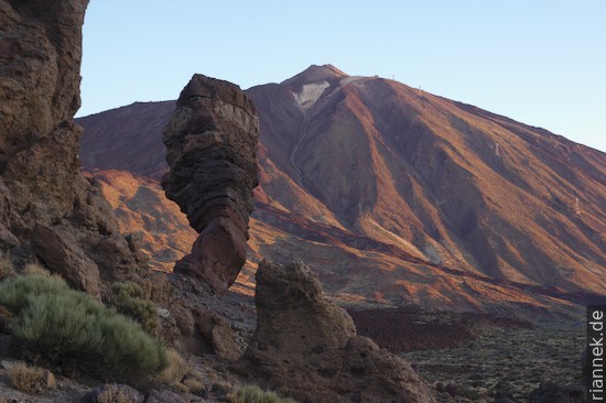 Teide von den Roques de Garcia