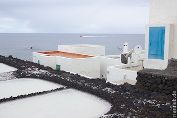 Salt works at the Faro de Fuencaliente