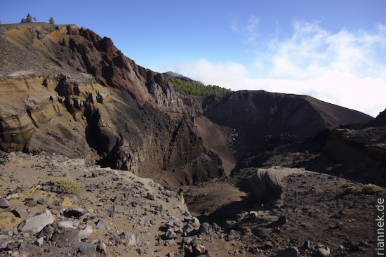 Hoyo Negro: phreatomagmatischer Krater der Eruption 1949