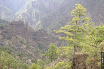 Im Inneren der Caldera de Taburiente