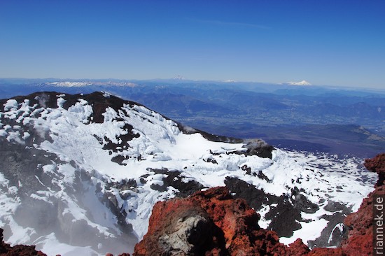 Crater of Llaima