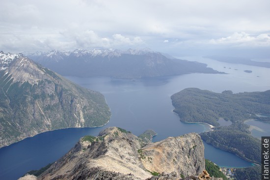 Lago Nahuel Huapi from Pico Turista