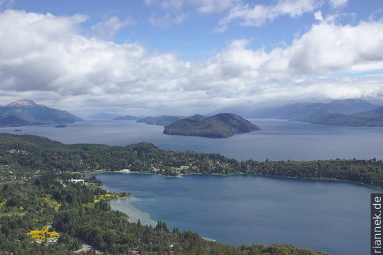 Lago Nahuel Huapi vom Cerro Campanario