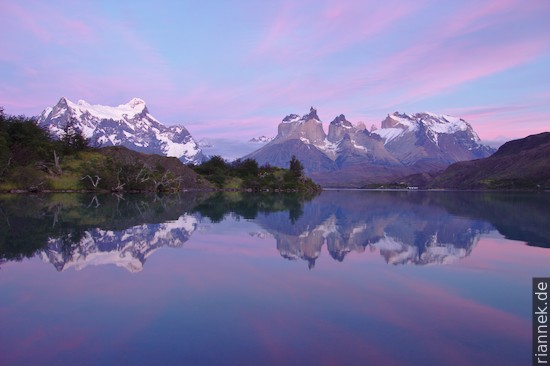 Cuernos del Paine und Lago Pehoe