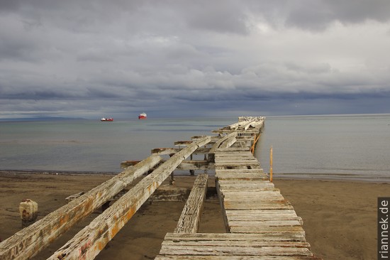 Jetty in Punta Arenas