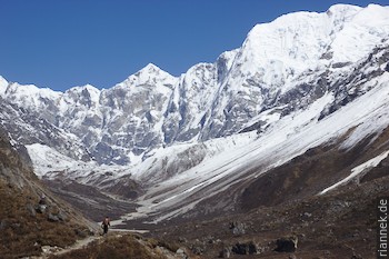 Oberes Langtangtal bei Langshisa Kharka