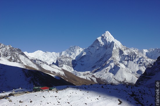 Ama Dablam from Dzongla