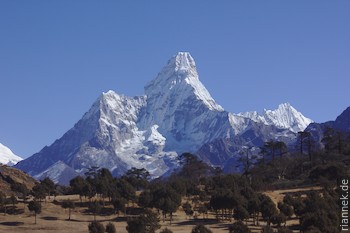 Ama Dablam (vom Weg zwischen Namche und Khunde)