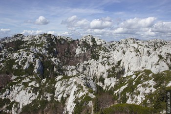 Sinkholes, northern Velebit