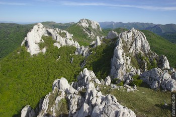 Blick vom Kiza, Mittlerer Velebit