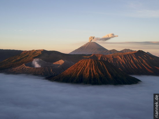 Bromo and Semeru