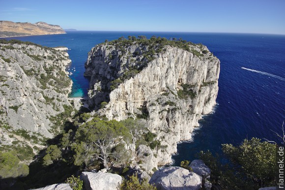 Calanque d’en Vau und Plateau de Castel Vieil  von l'Oule