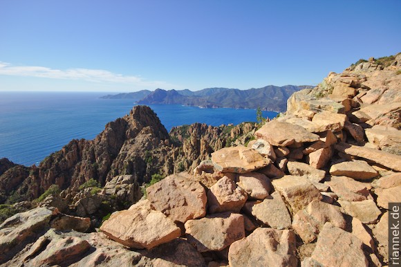 Mule trail through the Calanche