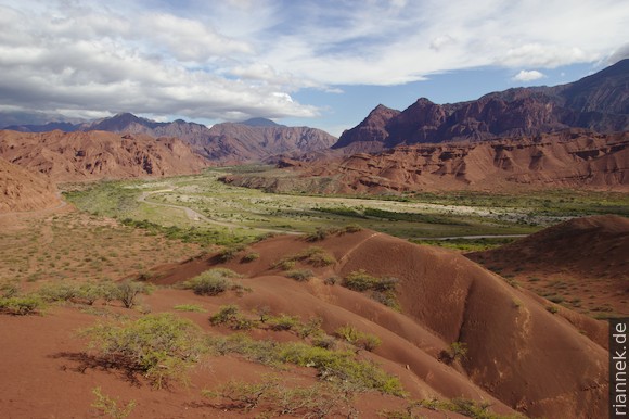 Quebrada de las Conchas bei Tres Cruces