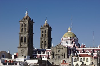 Cathedral in Puebla