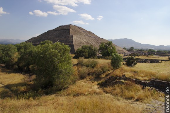 Sonnenpyramide, Teotihuacán