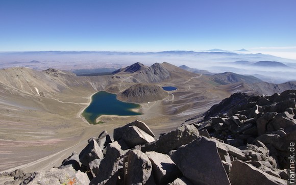 Nevado de Toluca, Blick vom Hauptgipfel