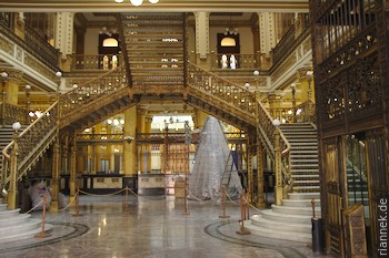 Staircase in the post office