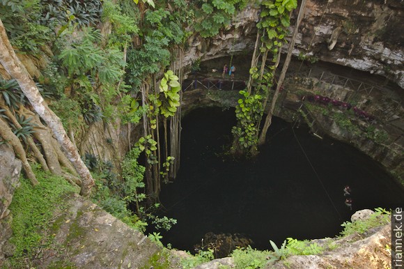 Cenote Oxman near Valladolid