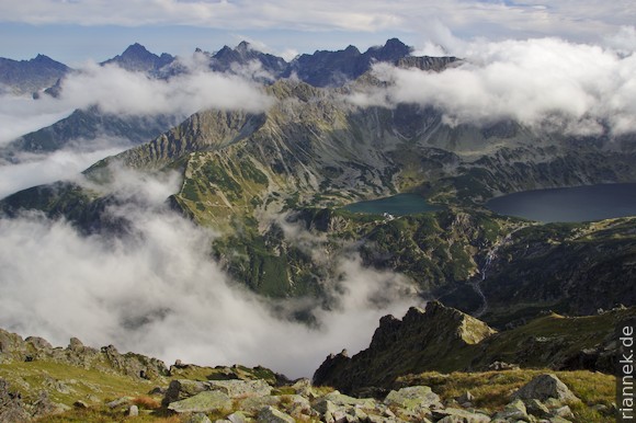 High Tatras from Orla Perć