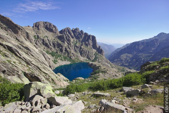 Lac de Capitello from GR20