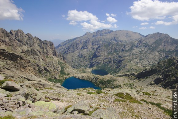 GR20 Lac de Capitello und Lac de Melo