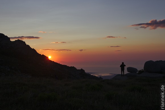 GR20 Sunrise at Refuge de Prati