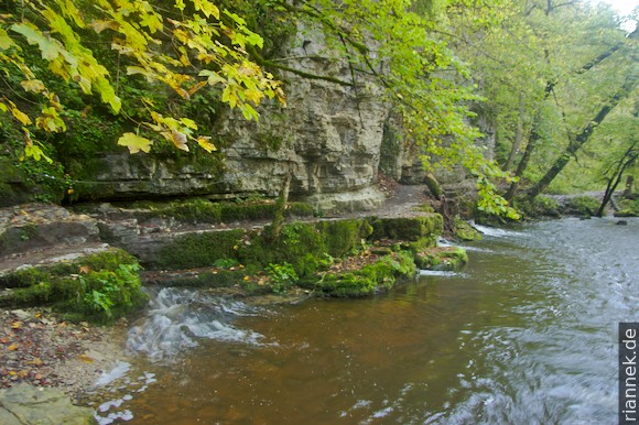 Re-emergence of water after the Wutach seepage